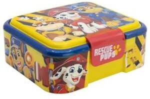 UZSONNÁS DOBOZ MŰA. TÖBB REKESZES 6X16X18CM PAW PATROL