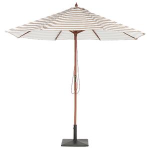 Fehér és bézs napernyő ⌀ 260 cm FERENTILLO