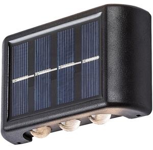 Rábalux 77024 Kangton kültéri napelemes fali LED lámpa, fekete