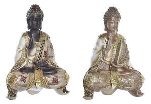 Figura műgyanta 17x8x24 buddha 2 féle (készletről)