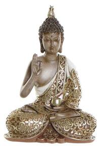 Figura műgyanta 17x9x24 buddha aranyozott (készletről)