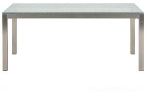 Kerti Asztal Jéghatású Üveglappal 180 x 90 cm GROSSETO