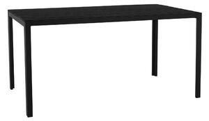 Kerti asztal, 150 cm, fekete, MADERUP NEW