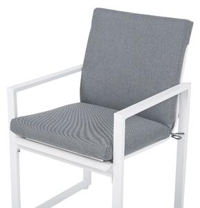 Szürke kerti szék kétdarabos szettben PANCOLE