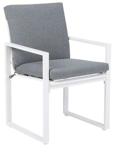 Szürke kerti szék négydarabos szettben PANCOLE