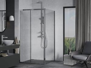 Mexen APIA zuhanykabin 90x90 cm, átlátszó / króm, 840-090-090-01-00