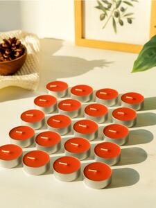 Sinsay - Illatmentes tea gyertyák 24 pack - piros