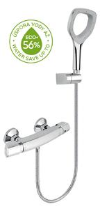 Novaservis Metalia ECO + termosztatikus zuhanycsaptelep, króm, 57961.0E