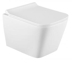 Mexen TEO Perem nélküli függő WC csésze 51 x 34,5 cm, fehér, 3385XX00
