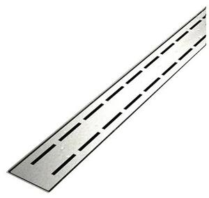 Rea Linear rozsdamentes acél ereszcsatorna 100 cm minta Line-2, REA-G0403