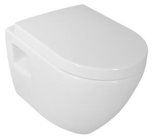 Aqualine, NERA fali WC csésze, 35,5x50 cm, fehér, NS952