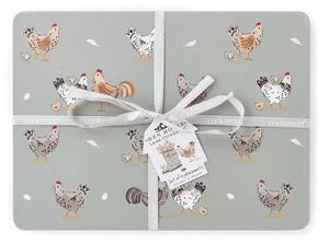 Parafa tányéralátét szett 4 db-os 21x29 cm Hen House – Cooksmart ®
