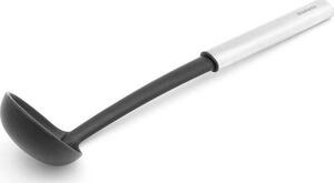 BRABANTIA Profile Cook & Serve szósz merőkanál. tapadásmentes. hőálló. r.m. acél markolat. műanyag fej. selyem matt. fekete - 250545
