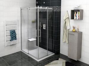 Gelco, DRAGON négyszögletes zuhanyparaván 900x1200mm L / R változat, sarokbejárat, GD4290GD4212