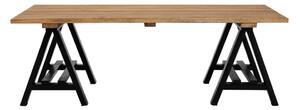 Natúr színű dohányzóasztal borovi fenyő asztallappal 80x140 cm Hampstead – Premier Housewares