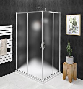 Gelco Gelco, SIGMA SIMPLY téglalap alakú zuhanyparaván 900x800 mm, bal / jobb változat, sarokbejárat, Tégla üveg, GS2490GS2480