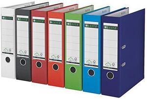 Leitz Plastic Lever Arch File PP 80mm Dark blue gyűrűs iratgyűjtő A4 Kék
