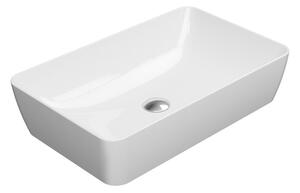 GSI, SAND kerámia asztali mosdókagyló 60x38 cm, fehér ExtraGlaze, 903611