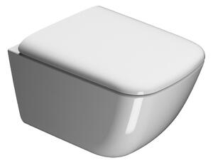 GSI, SAND WC ülőke, fehér / króm, MS9011