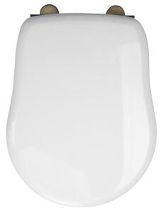 Kerasan, RETRO WC-ülőke, fehér / bronz, 109301