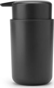 Brabantia ReNew pumpás szappanadagoló, 250ml könnyen utántölthető, szabadon álló, csöpögésmentes pumpa, csúszásmentes talp, H=143mm, műanyag, sötétszürke - 280245
