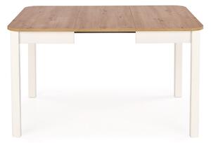 Biatro összecsukható asztal - 90x90 cm - artisan tölgy / fehér