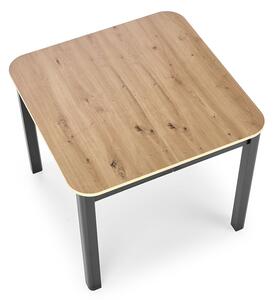 Stůl összecsukható 90x90 Biatro - Dub artisan / Fekete