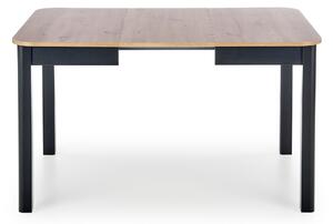Stůl összecsukható 90x90 Biatro - Dub artisan / Fekete