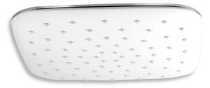 Novaservis - Fix zuhany 250 x 250 mm, fehér-króm, RUP / 410.1