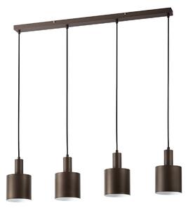 Függőlámpa Lindby, Ovelia, dimmable, Barna / Rozsdabarna, Konyha, Fém, Modern