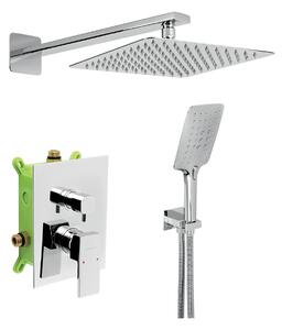 Novaservis - Fal alatti zuhanygarnitúra, króm, SET36051R, 0