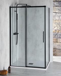 Polysan Polysan, ALTIS LINE BLACK téglalap alakú zuhanyparaván 1100x800 mm, bal / jobb változat, AL3912BAL5912B