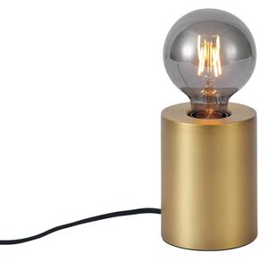 Modern asztali lámpa sárgaréz 13 cm - Cylinder