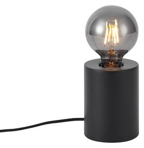 Modern fekete asztali lámpa 13 cm - Cylinder