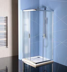 Polysan, EASY LINE négyzet alakú zuhanyparaván 900x900mm, üveg Tégla, EL5138