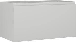 Mexen Orio, fürdőszobaszekrény 90 cm, 1 fiók, matt szürke, 91A10-09047-1-BF62