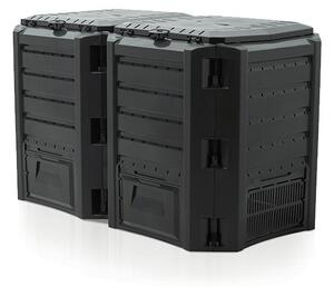 Module Compogreen 800L Műanyag Komposztáló Fekete