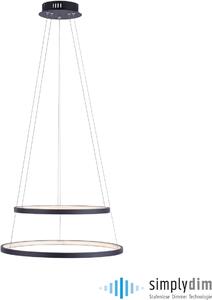Paul Neuhaus modern függeszték circle antracit pln11525-13
