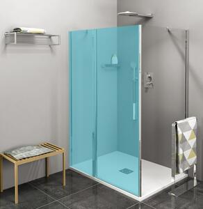 Polysan, ZOOM LINE zuhany oldalfal 700mm, átlátszó üveg, ZL3270
