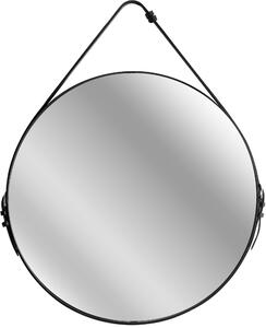 REA - Tutumi kerek tükör TPJ-60B szalagos Loft 60 cm, fekete, HOM-09805