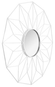 Tükör Rea 12 szögű fehér 58 cm