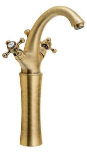 Reitano Rubinetteria Reitano Rubinetteria, ANTEA szabadon álló mosdócsap lefolyóval, magasság 300mm, bronz, 3276L