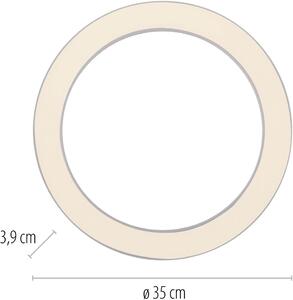 Paul Neuhaus modern mennyezeti lámpa pure lines round fehér pln6310-16