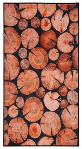 Szőnyeg KARDERE Barna 80 x 150 cm