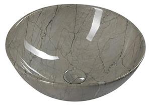 Sapho Sapho, DALMA kerámia mosdó 42x16,5x42 cm, grigio, MM113