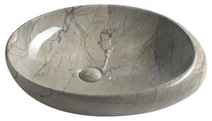 Sapho Sapho, DALMA kerámia mosdó 68x16,5x44 cm, grigio, MM313