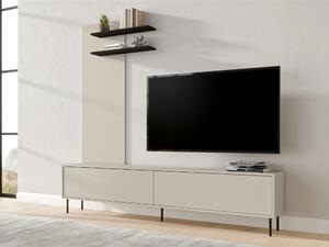 TV-állvány Talsou 106, Laminált forgácslap, 47x200x30cm, Kasmír