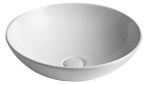 Sapho Sapho, DIMP kerámia pultra szerelhető mosdó, Ø 46cm, fehér, WH060