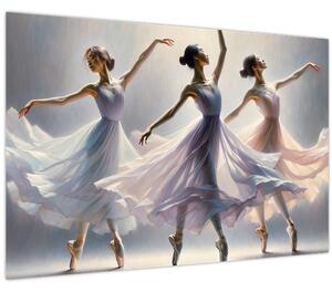 Kép - Három balerina (90x60 cm)
