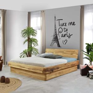 Luxus tölgyfa ágy 180 x 200 , franciaágy Anika
